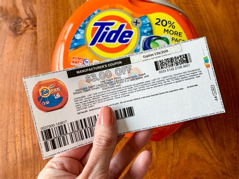 tide coupon digital   printable pods coupon
