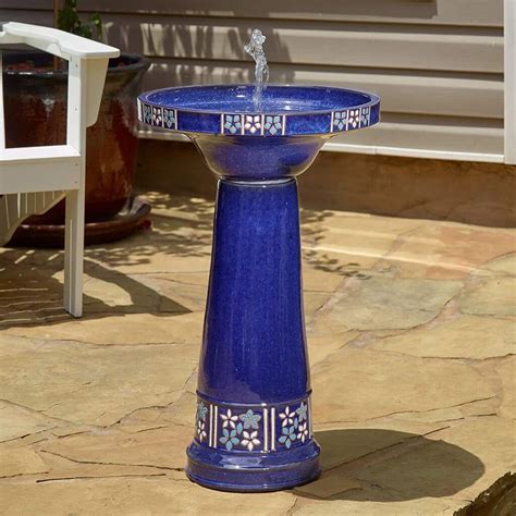 top rated solar powered bird bath fountain   architectures ideas