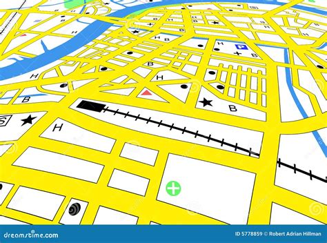 streetmap stock vector illustration  transportation