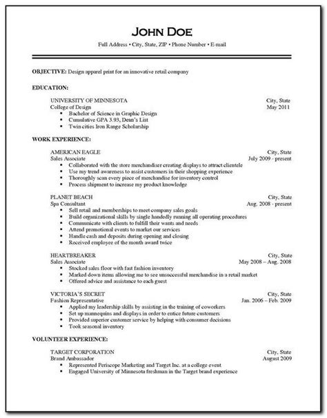 resume examples  internal job posting gogetresume  examples