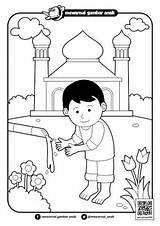 Berwudhu Mewarnai Anak Masjid Mewarna Tk Contoh Ramadhan Ramadan Sederhana Animasi Sketsa Ruang Ilmu Cepat Bagus Baru Belajar Keluarga Kaligrafi sketch template