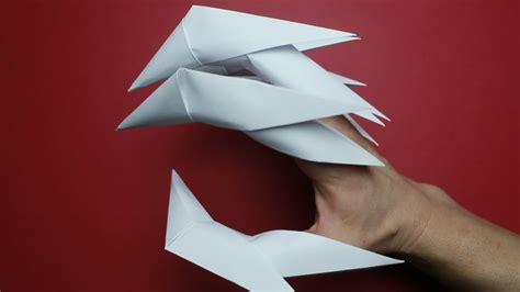 Как сделать когти дракона из бумаги Оригами когти Youtube