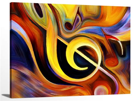 notes abstract oil painting modern artwork framed canvas etsy