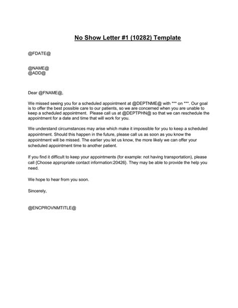 show letter adults template