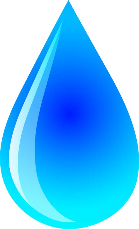 vector water drop clipart