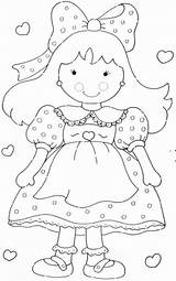 Boneca Bonecas Colorir Desenhos Desenhar Trapos Grandes Muneca Recortar Muñeca Dibujo Bonequinha Princesas Pequena Tiernos Risco sketch template