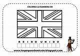 Fichas Vuelta Bandera Unido Reino Proyectos Willy Países Lospequesdemicole Egipto sketch template