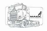 Mack Camiones Cruiseliner Man Lkw Camion Tegninger Lastbil Woodart Perspectivas Vorlagen Peterbilt Tgs Ausmalbilder Wachabuy sketch template