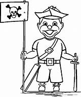 Pirate Costume Costumes Halloween Coloring Pages sketch template