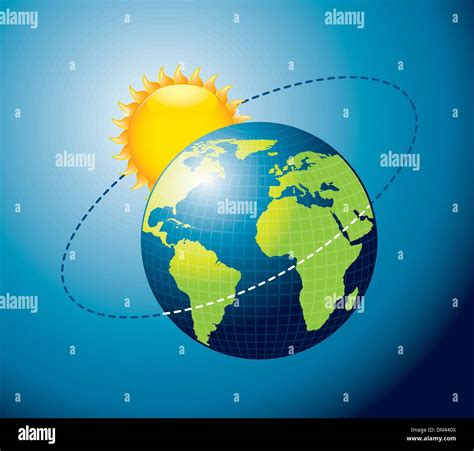 earth movement   sun stock vector image art alamy