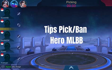 tips  hero ban  ranked mobile legends ml esports reverasite