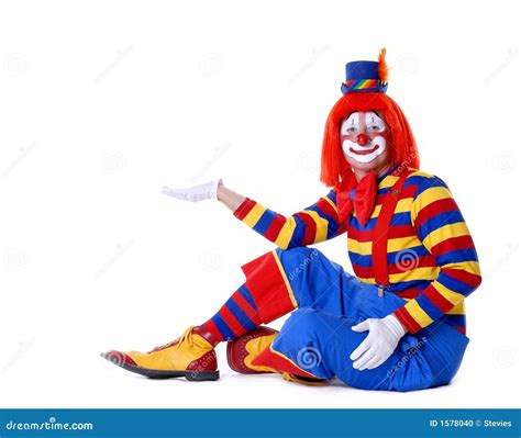 circus clown stock photo image