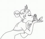 Princesas Sapo Colorare Princesa Tiana Ranocchio Principessa Dibujos Frosch Beijando Coloring Disegni Printesa Ausmalen Broscuta Disegnidacolorareonline Prinzessin Malvorlage Bambini Tudodesenhos sketch template