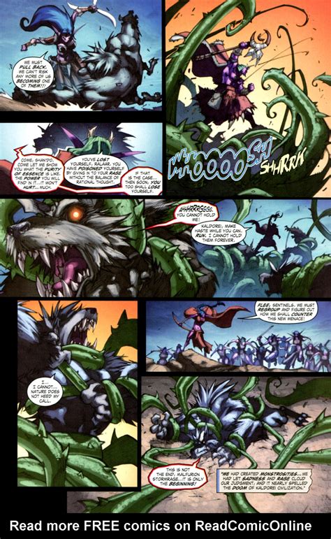 World Of Warcraft Curse Of The Worgen Issue 3 Viewcomic