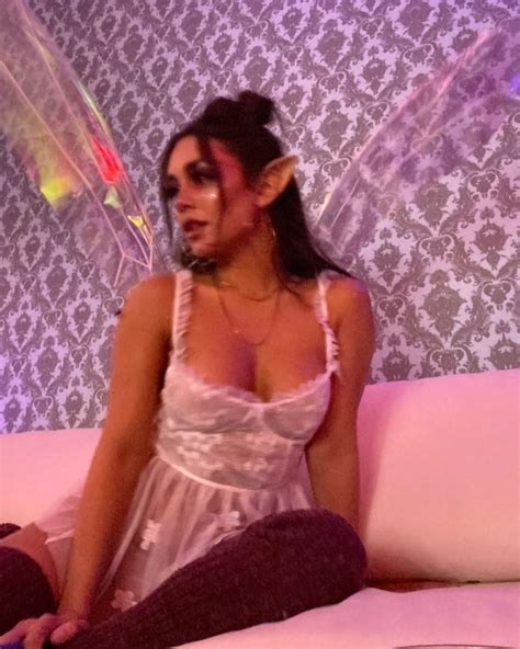 Vanessa Hudgens At Halloween Party Instagram Photos And