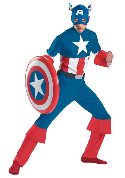 classic captain america costume halloween costume ideas