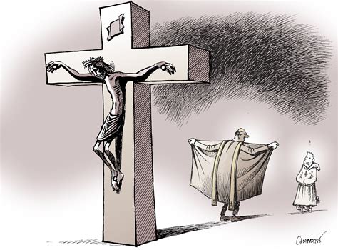 Catholic Church Disgraced Globecartoon Political Cartoons Patrick