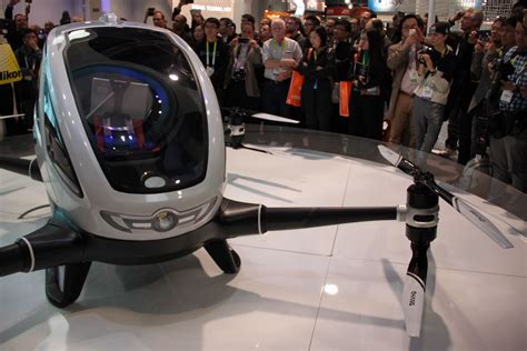 chinese drone company unveils insane autonomous flying pod  humans chinese drone drones