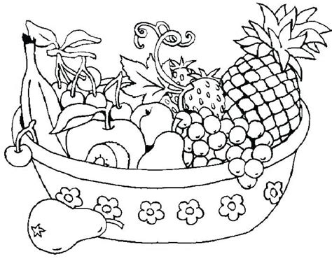 fruits  vegetable coloring pages coloring pages fruit vegetable