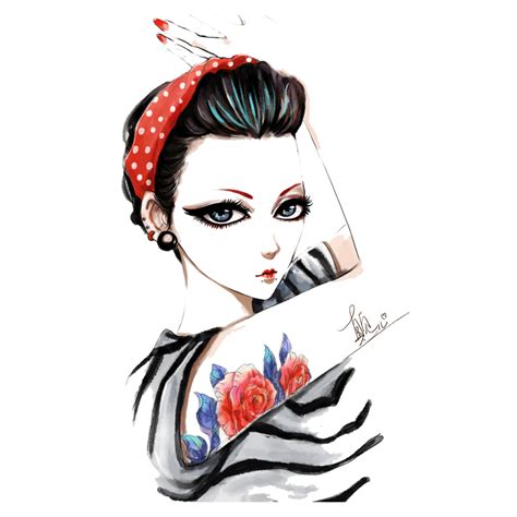 mq girl tattoo woman freetoedit sticker by qoutesforlife