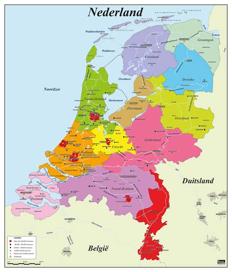kaart van nederland provincies leeg kaart
