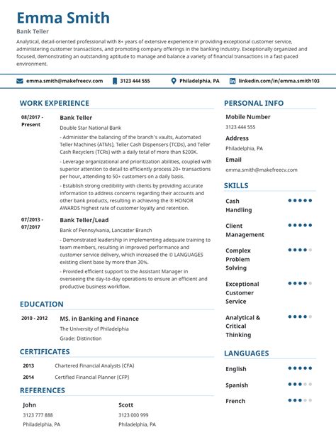resume templates  create professional modern resumes