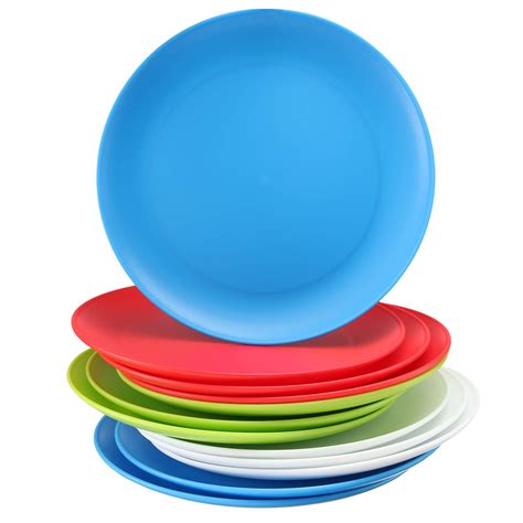 buy dilabee toddler  kids plates  set reusable plastic dinner