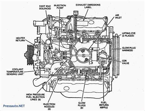 ford   diesel engine diagram
