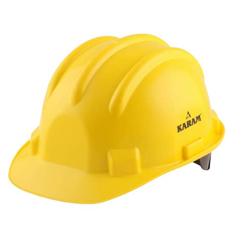 karam isi marked safety helmet  ratchet type adjustment  outdoor