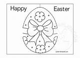 Easter Pop Card Coloring Template sketch template