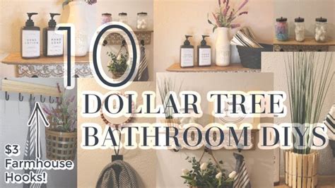 dollar tree bathroom diys farmhouse bathroom decor