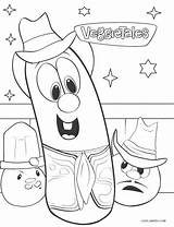 Veggie Veggietales Ausmalbilder Printable Kids Cool2bkids Zeichentrick Cucumber sketch template
