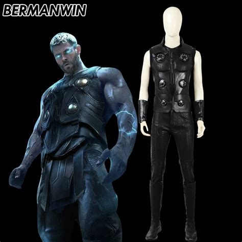 bermanwin high quality avengers infinity war thor cosplay