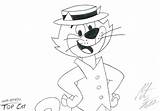 Barbera Hanna Cat Coloring Morteneng21 Pages Deviantart Cartoons Comments sketch template
