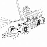 Formel Ferrari sketch template