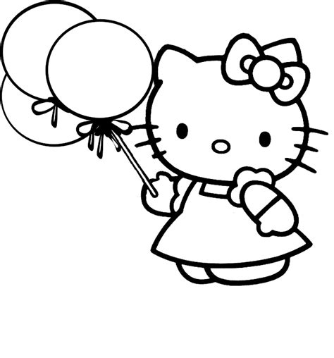 kitty coloring pages learn  coloring