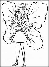 Coloring Thumbelina Pages Colouring Getcolorings Barbie Getdrawings sketch template