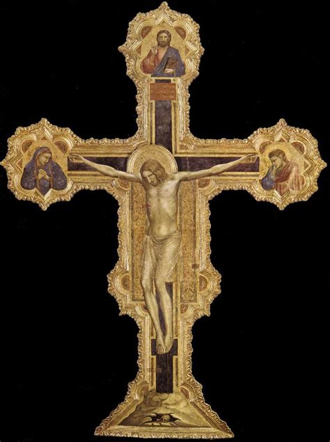 giotto arena crucifix   giotto religious painting crucifixion