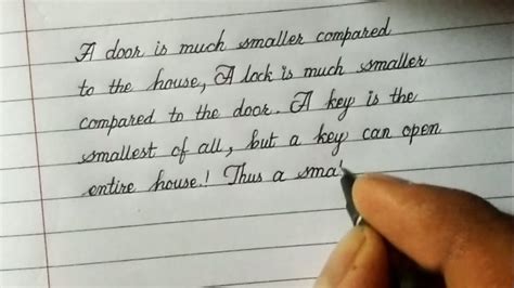 write english  good handwriting abigaile words