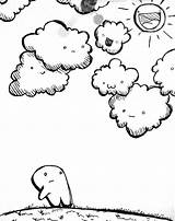 Cloudy Deviantart Drawings Cartoons 2010 sketch template