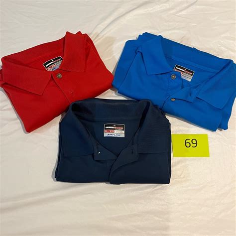 lot golf shirts mens short sleeve collared xl estatesalesorg