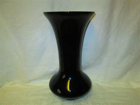Beautiful Palace Vase Amethyst Glass Black Vase Very Large