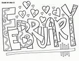 Coloring Pages Doodle Alley Quotes Popular Months Year sketch template