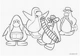 Pinguin Cool2bkids sketch template