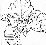 Sonic Unleashed Pages Coloring Getcolorings sketch template
