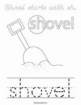 Coloring Sh Shovel Starts Favorites Login Add sketch template