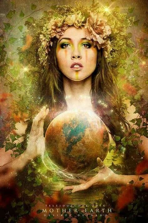 Mother Nature Goddess Gaia Goddess Earth Goddess Mother Nature