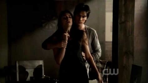 Damon And Elena My First Kiss 3oh 3 Youtube