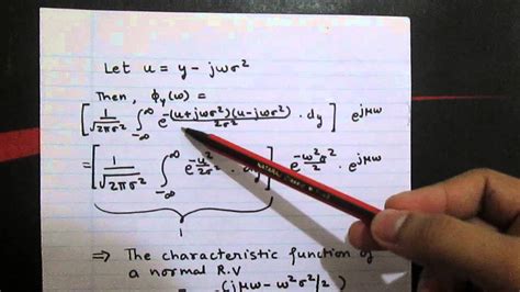characteristic function   normal rv  poisson rv youtube