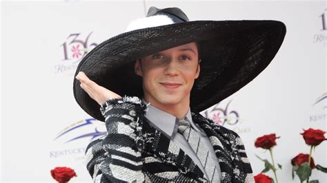saddle up johnny weir does the kentucky derby photos